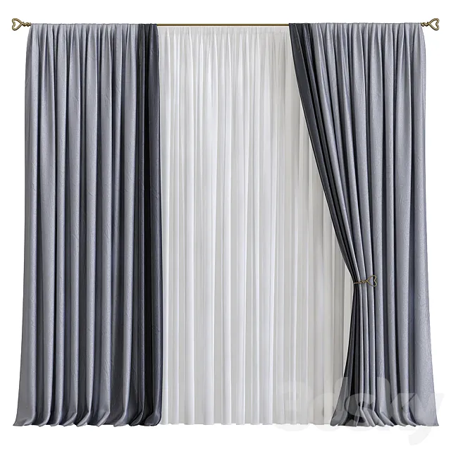 Curtain 581 3DS Max Model