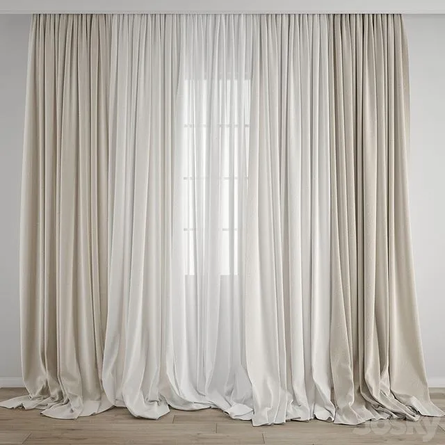 Curtain 585 3dsMax Model