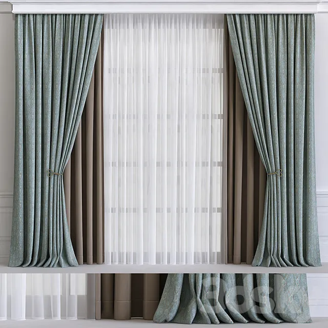 Curtain 590 3ds Max