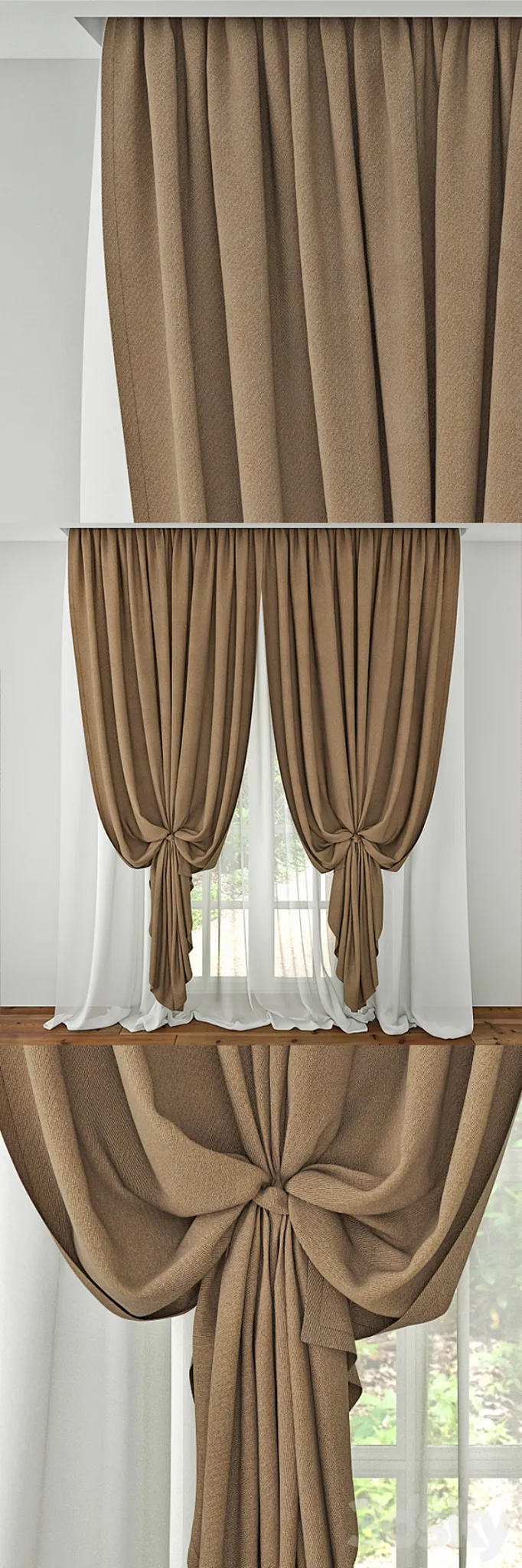 Curtain 6 3DS Max