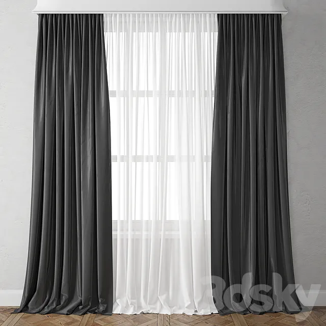 Curtain 60 3ds Max