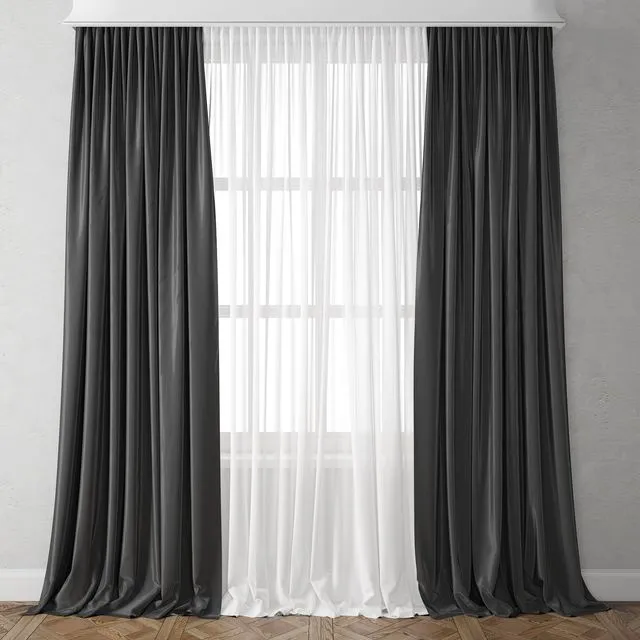 Curtain 60 3dsMax Model