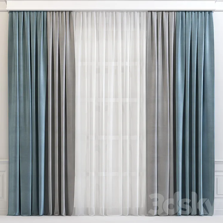 Curtain 602 3DS Max