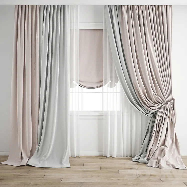 Curtain 604 3DS Max Model