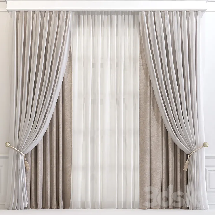 Curtain 606 3DS Max