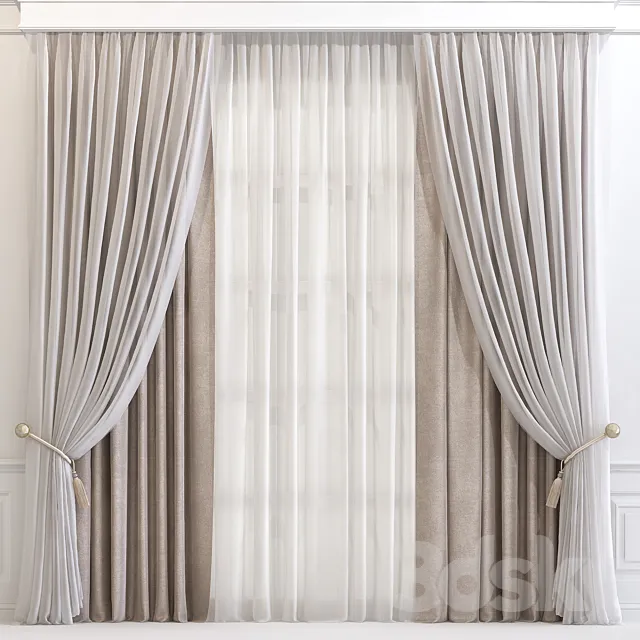 Curtain 606 3DSMax File