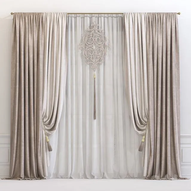 Curtain 609 3dsMax Model