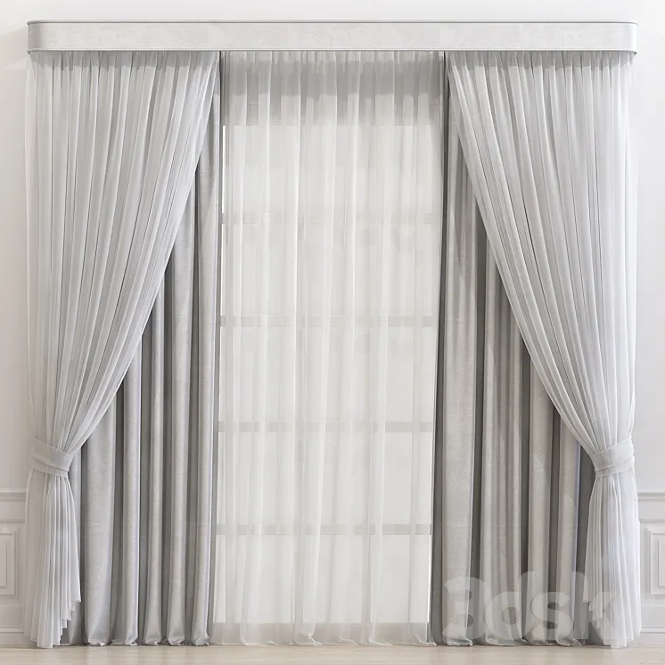 Curtain 615 3DS Max