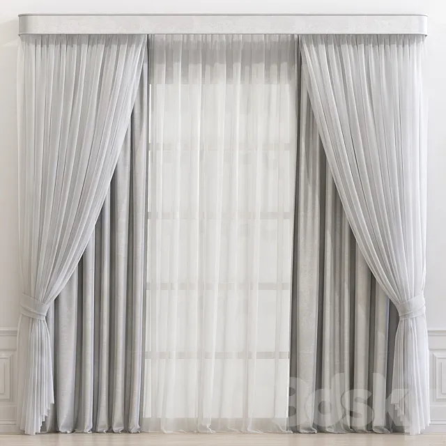 Curtain 615 3DSMax File