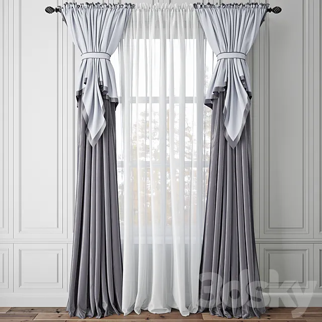 Curtain 62 3DS Max Model