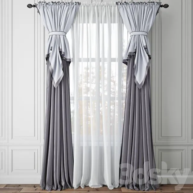 Curtain 62 3dsMax Model