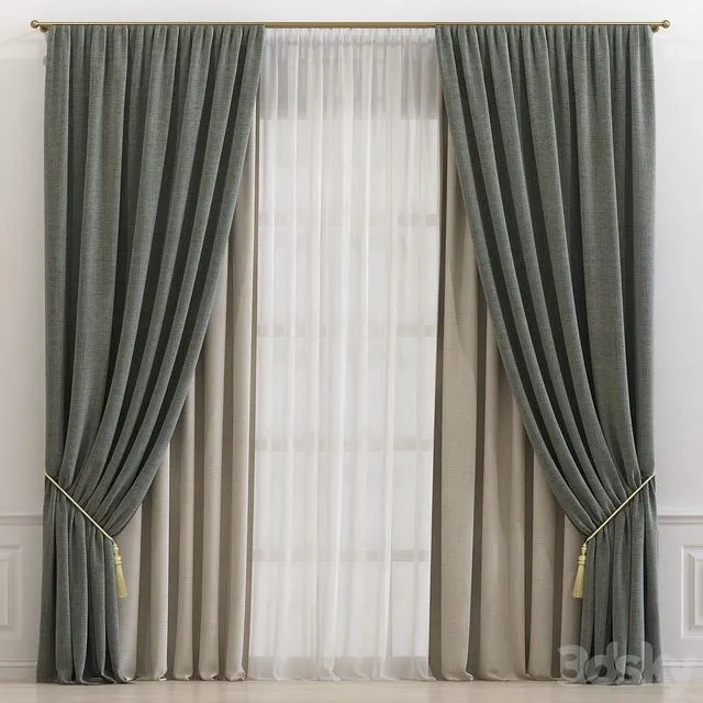 Curtain 620 3dsMax Model