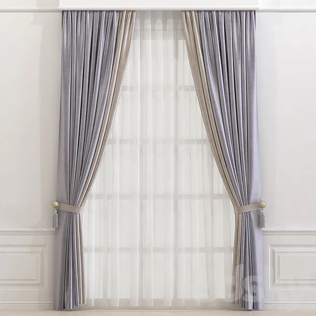 Curtain 626 3ds Max