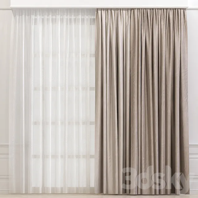 Curtain 630 3DS Max Model