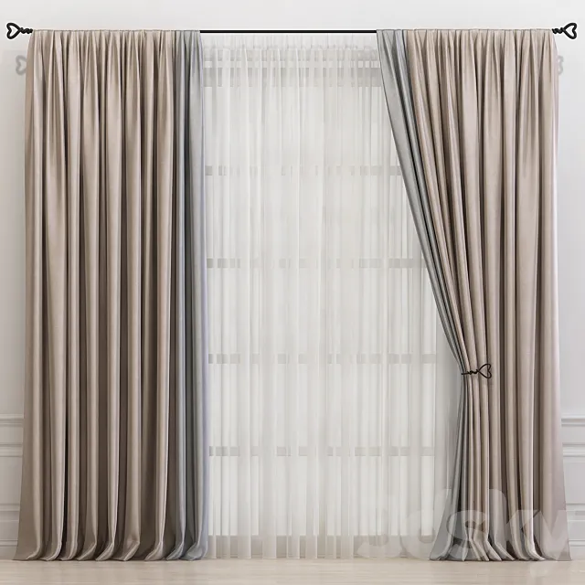 Curtain 635 3ds Max