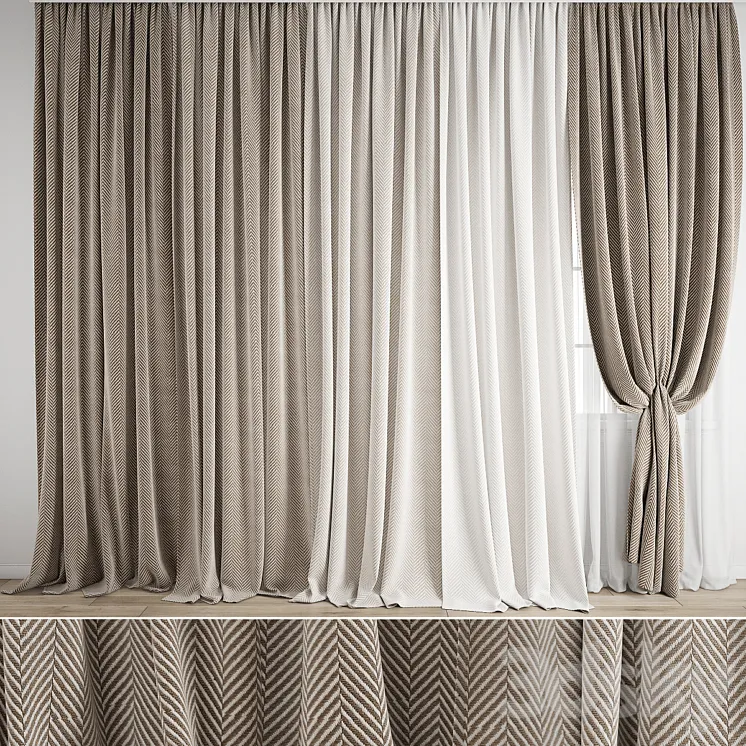 Curtain 641 3DS Max