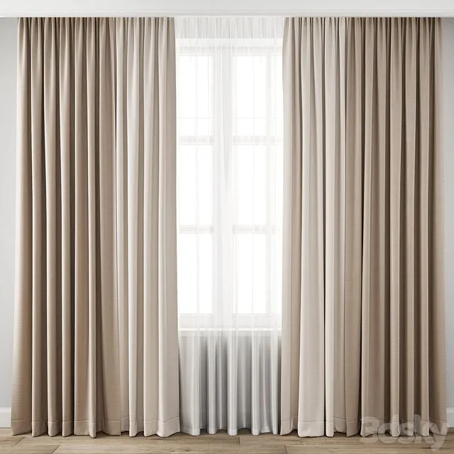 Curtain 654 3dsMax Model
