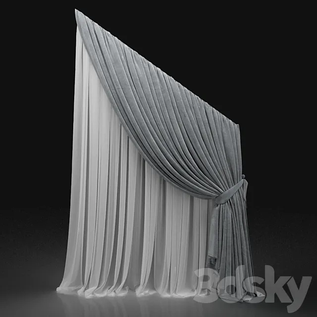 Curtain 659 3ds Max