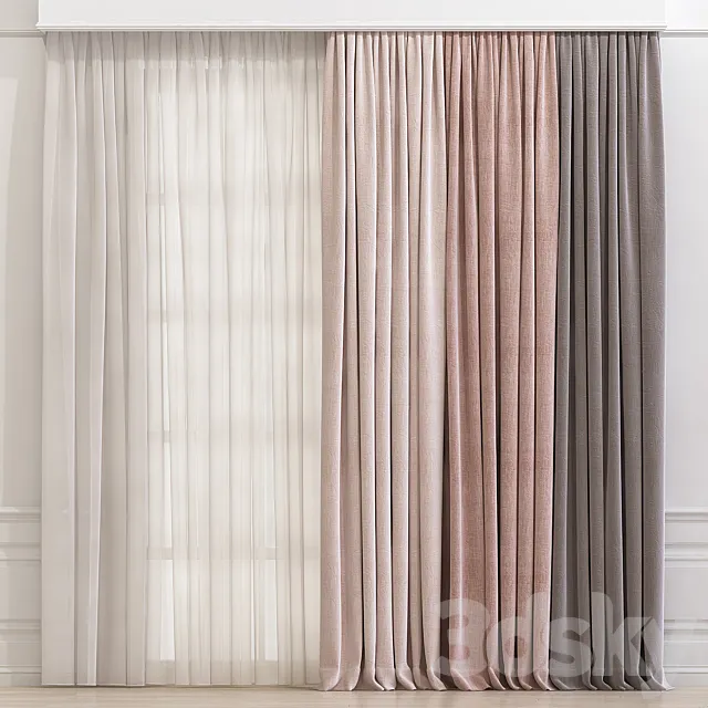 Curtain 659 3ds Max