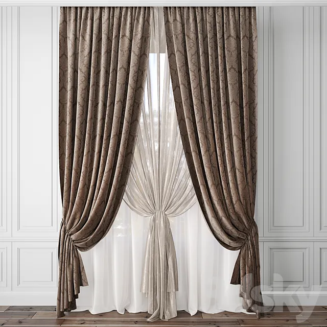 Curtain 66 3DS Max Model