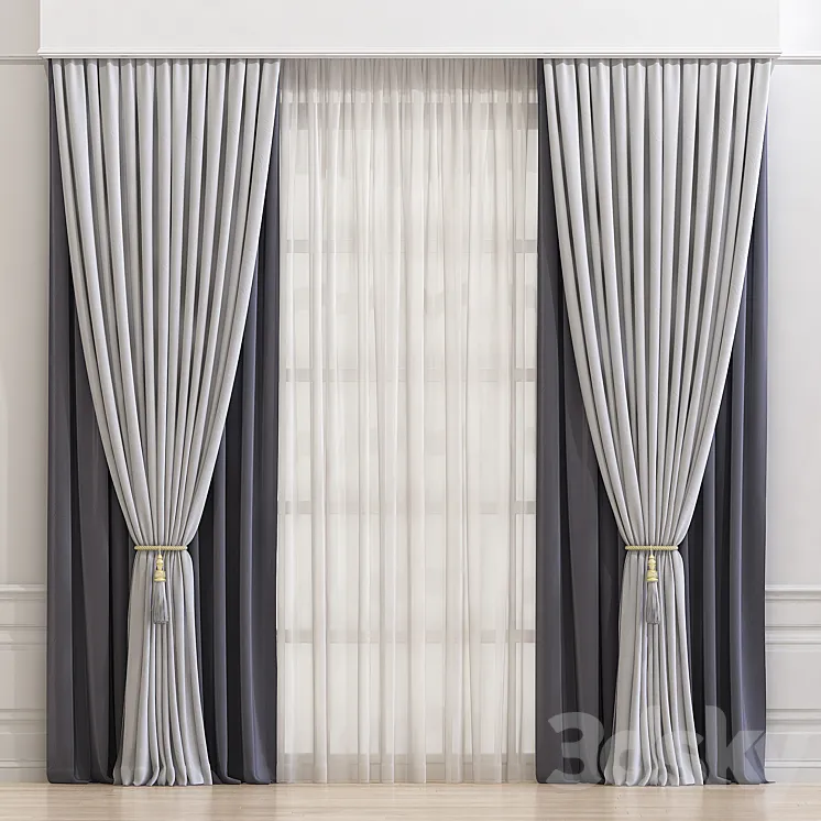 Curtain 669 3DS Max