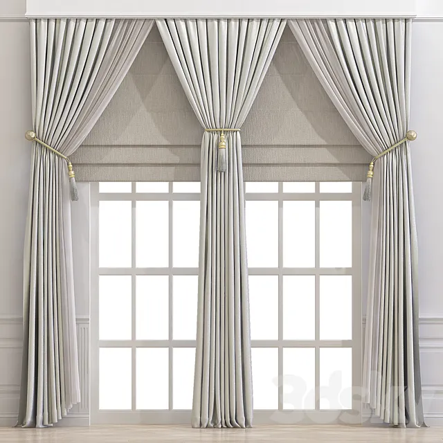 Curtain 675 3DS Max Model