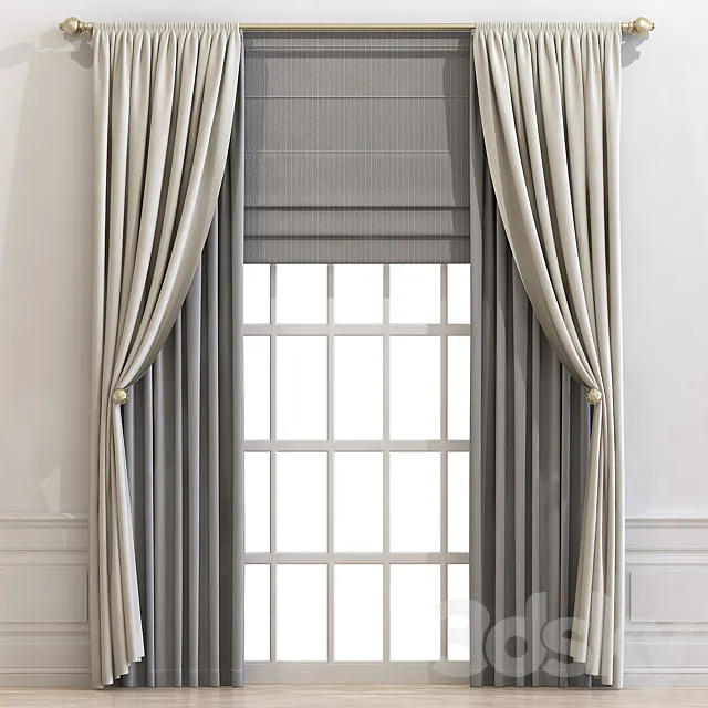 Curtain 680 3ds Max