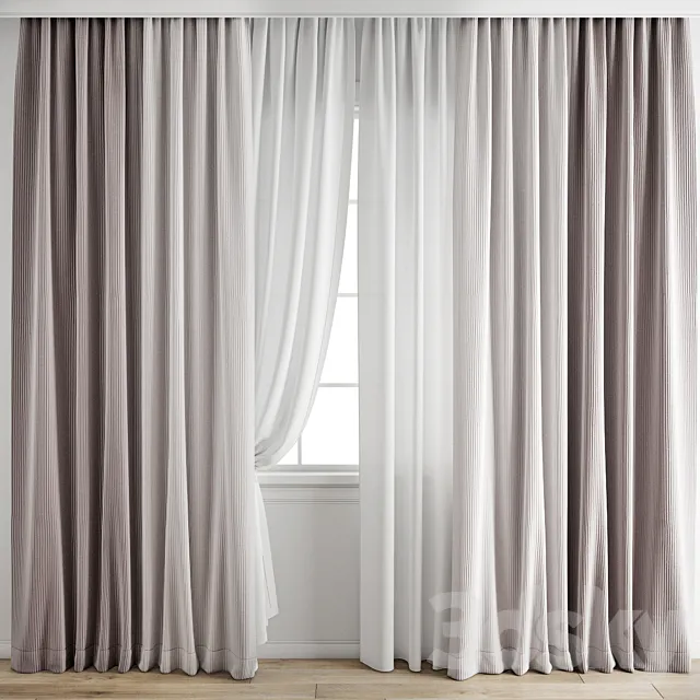 Curtain 681 3DS Max Model