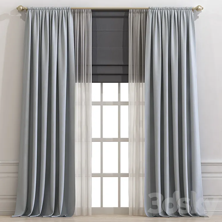 Curtain 681 3DS Max