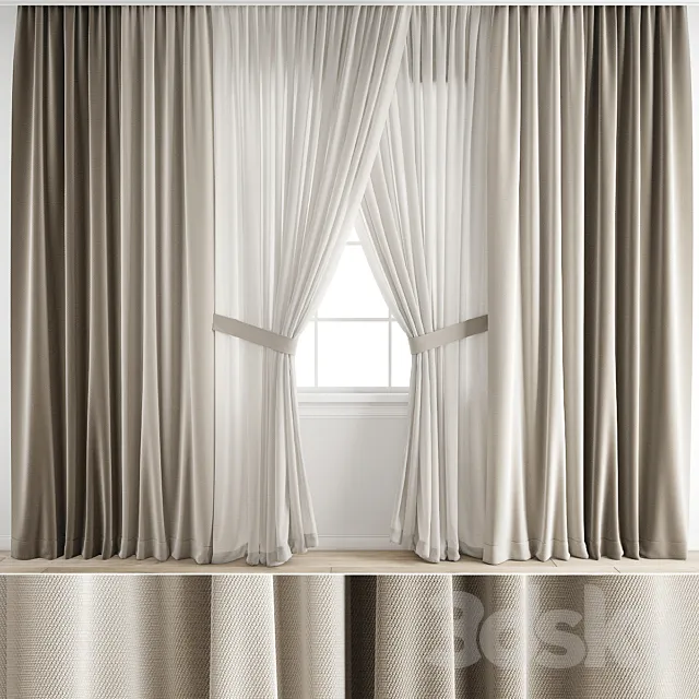 Curtain 687 3ds Max