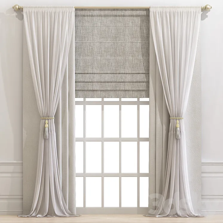 Curtain 689 3DS Max