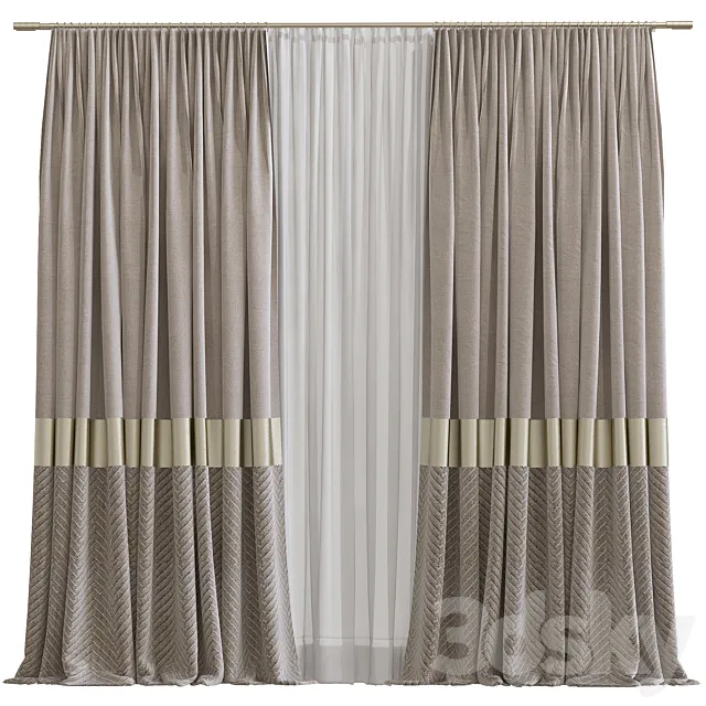 Curtain #703 3ds Max