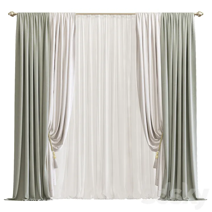 Curtain 704 3DS Max