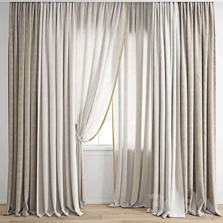 Curtain 712 3DS Max