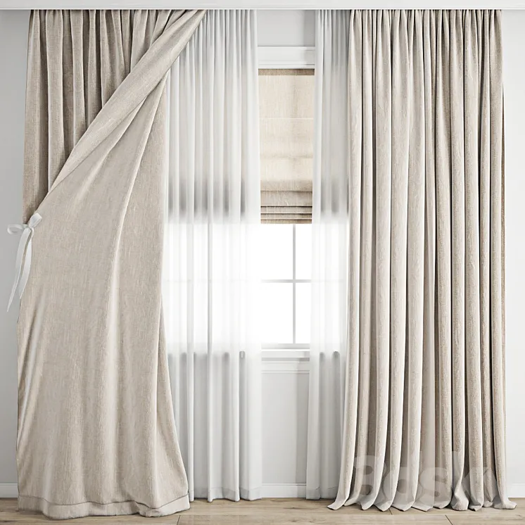 Curtain 719 3DS Max Model
