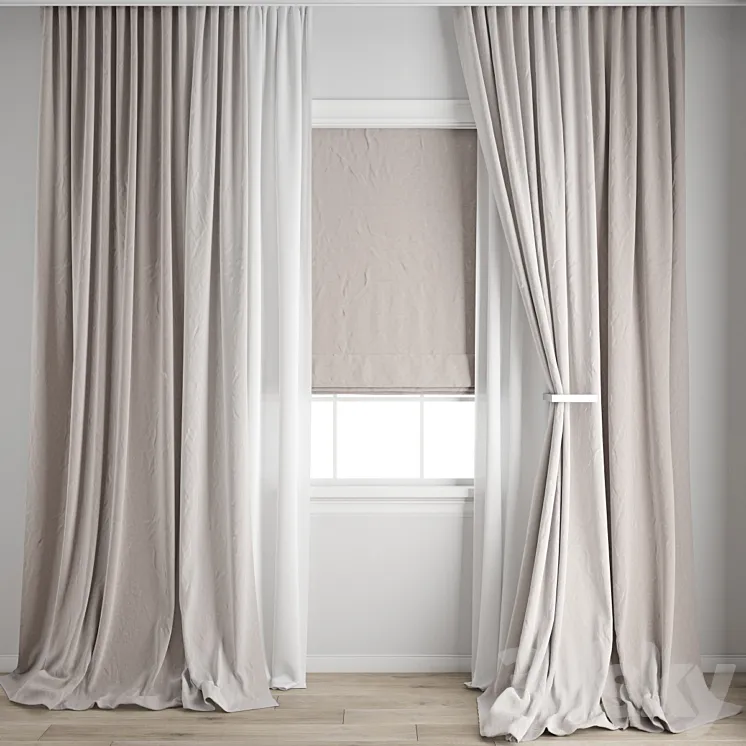 Curtain 724 3DS Max Model