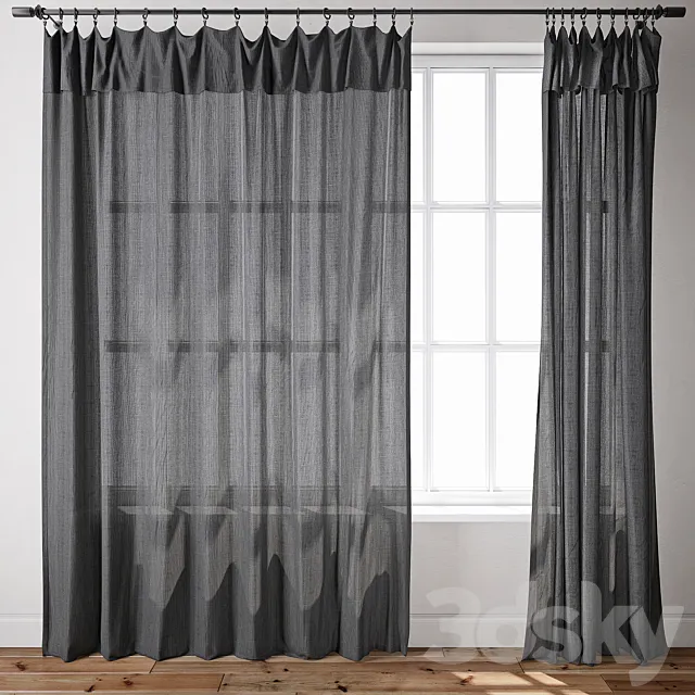 Curtain 74 3DS Max Model