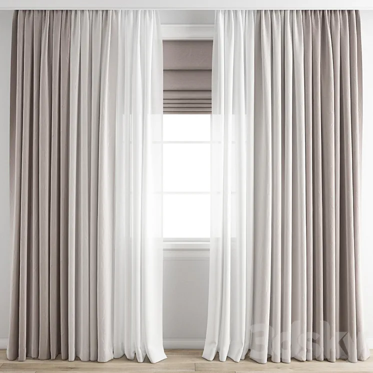 Curtain 748 3DS Max