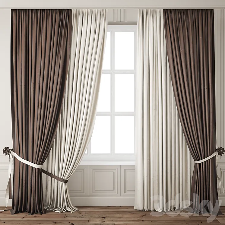 Curtain 77 3DS Max