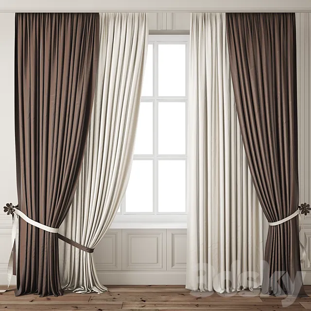 Curtain 77 3DSMax File