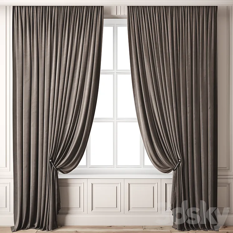 Curtain 78 3DS Max