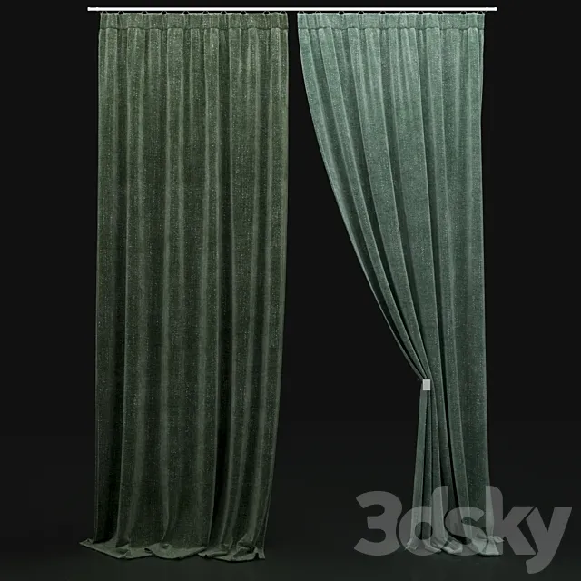 Curtain 79 3DSMax File