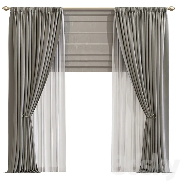 Curtain 797 3dsMax Model