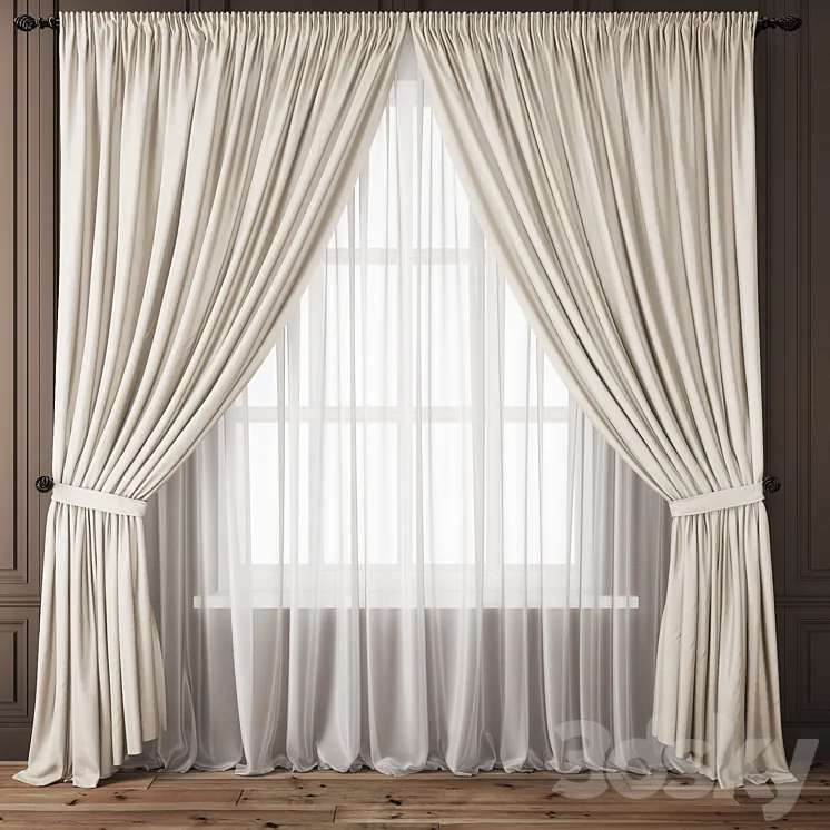 Curtain 81 3DS Max
