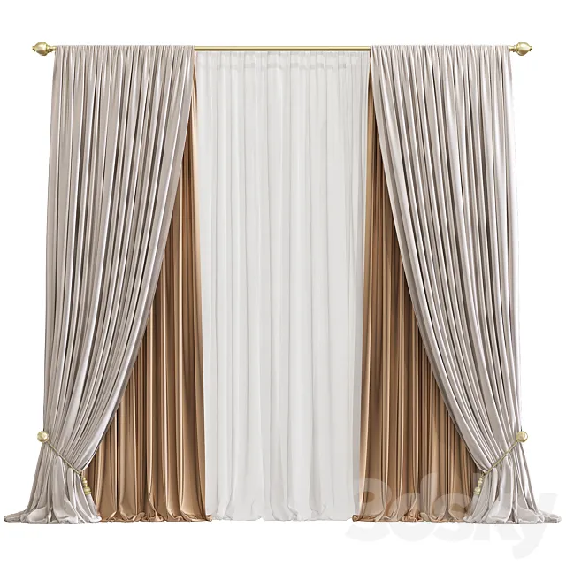 Curtain 817 3dsMax Model