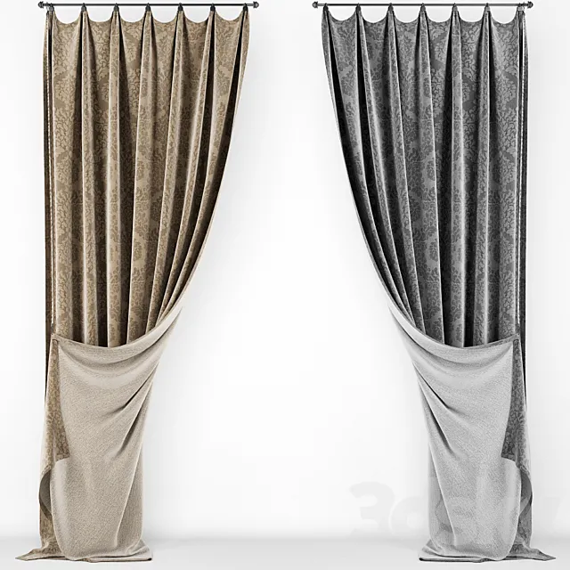 Curtain 82 3DSMax File