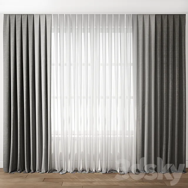 Curtain 84 3ds Max