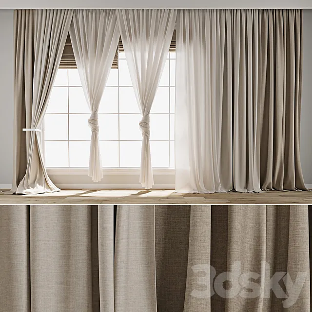 Curtain 843 3DS Max Model