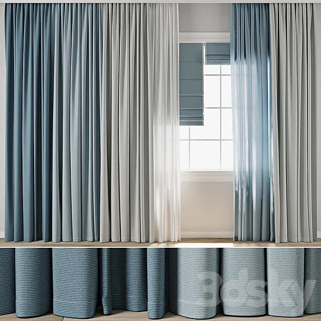 Curtain 849 3ds Max