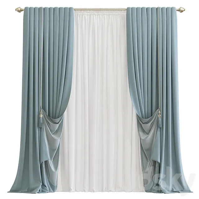 Curtain 855 3DS Max Model